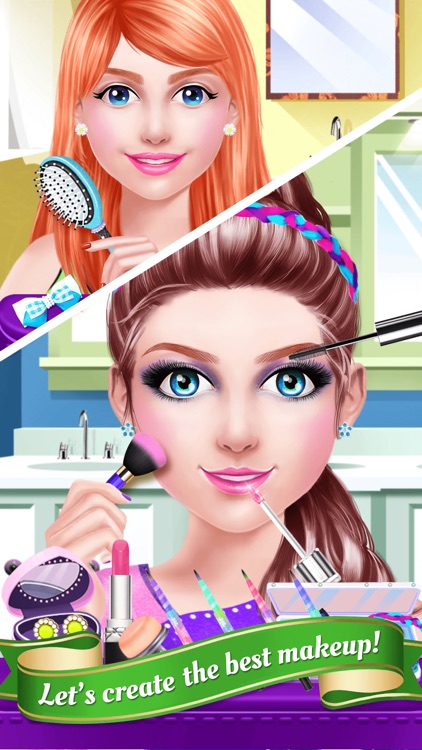 Stars Gymnastics Academy - Sports Team 2016: SPA, Makeup & Dressup Game screenshot-3