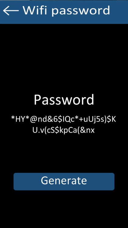 Wifi password 3