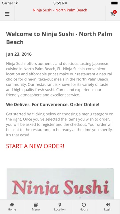 Ninja Sushi - North Palm Beach Online Ordering