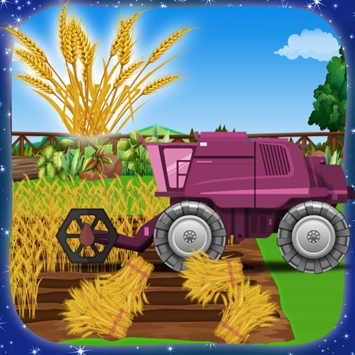 Wheat Farming – Crazy farm & famer simulator game for kids icon