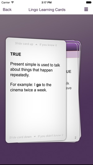 Learn English Tenses Easily with Lingo Learning Memo Cards(圖1)-速報App