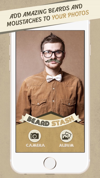 How to cancel & delete Beard Stash Selfie - Amazing Mustache Fun Activity Images from iphone & ipad 1