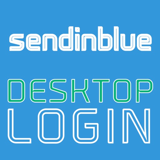 DESKTOP LOGIN for sendinblue