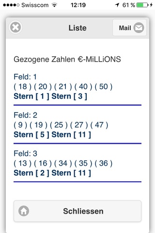 Swiss Lotto & EuroMillions screenshot 4