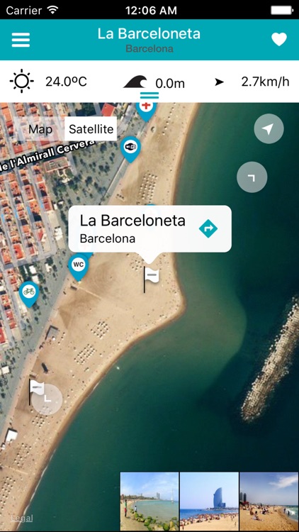 iBeach: Encuentra tu playa (fotos, meteo, olas...)