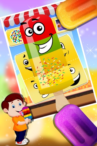 Ice Candy Maker – Make icy & fruity Popsicle in this cooking chef game screenshot 3