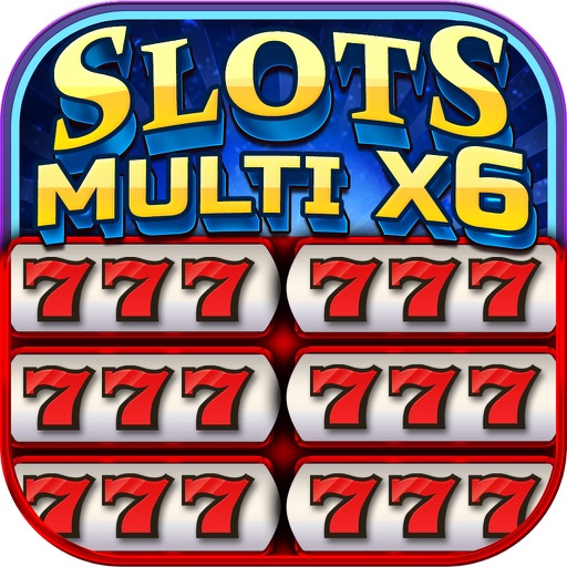 Triple Slots - 6x Multi Diamond Slot Machine Icon