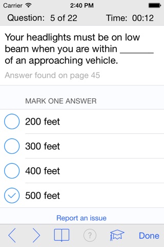 Washington D.C. DMV Test Prep screenshot 3