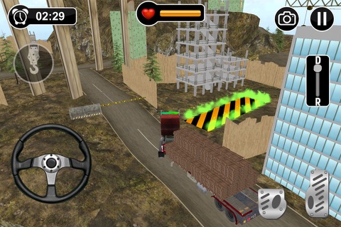 Multilevel Cargo Truck Impossible Parking Simulator screenshot 3