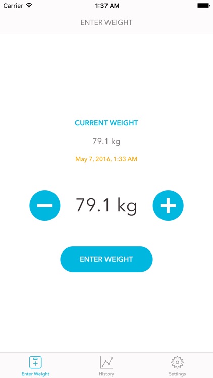 Simple Scale - Simplest Way to Track Your Weight