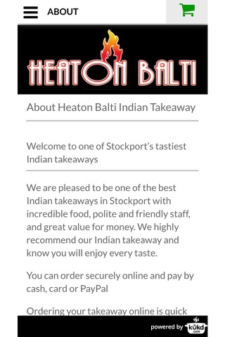 Heaton Balti Indian Takeaway screenshot 4