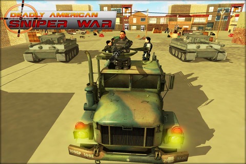 Deadly American Sniper War 3D - Commando Elite Sniper Missions screenshot 3