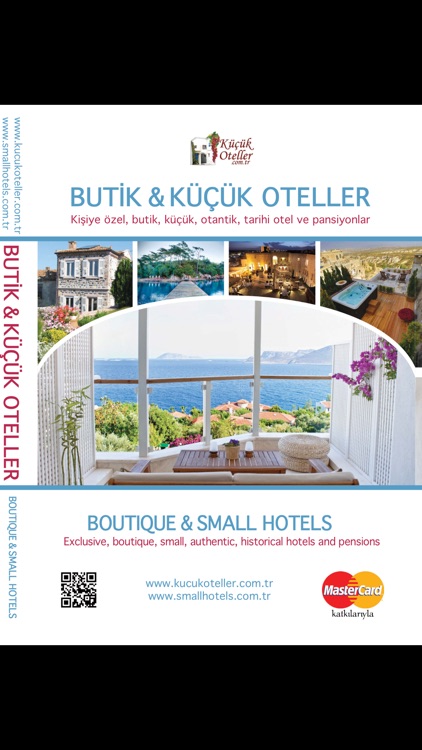 Boutique & Small Hotels Book - Turkey