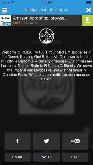 KGBA 100.1 FM Christian Radio(圖3)-速報App