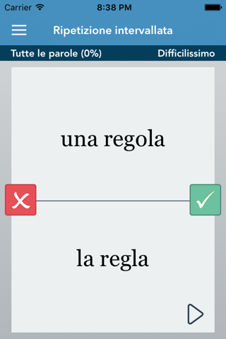Italian-Spanish AccelaStudy® screenshot 2