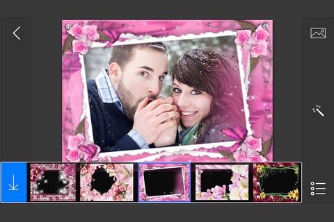Flower Photo Frames - make eligant and awesome photo using new photo frames screenshot 3