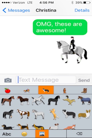 HorseMoji: Equestrian Emoji screenshot 4