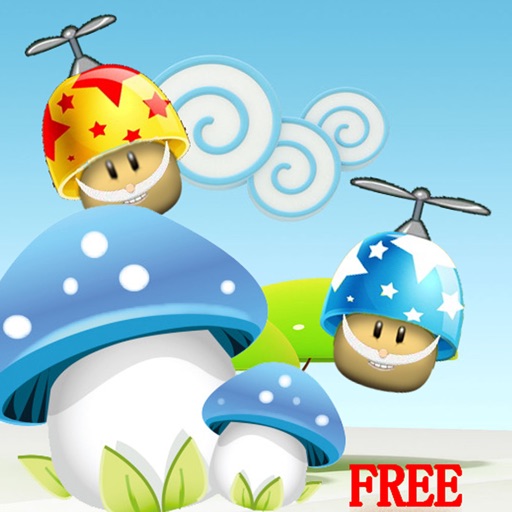 Swing Mushroom - The Big Classic Original Bang Game Remake Impossible Dots Returns Racing & Co iOS App