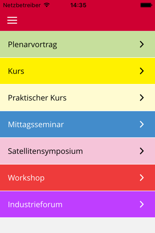 FOBI 2016 – Kongress App screenshot 2