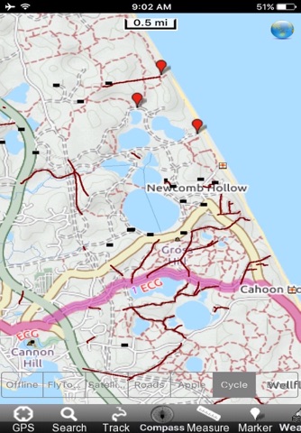 Cape Cod National Seashore - GPS Map Navigator screenshot 2