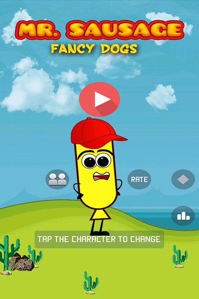 Summer Games for Kids - The adventure of the Mr Sausage to escape dogs screenshot 3