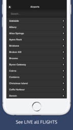 AU Tracker Free : Live Flight Tracking & Status Captura de tela 4