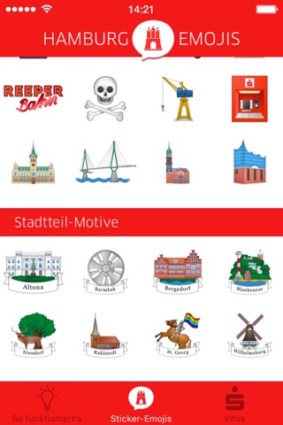 Hamburg Emojis screenshot 2