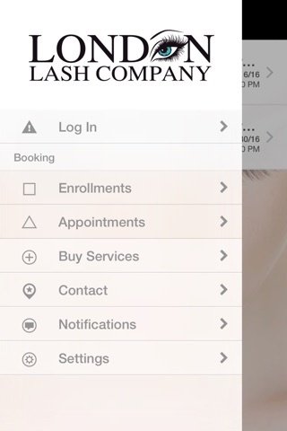 London Lash Company screenshot 2