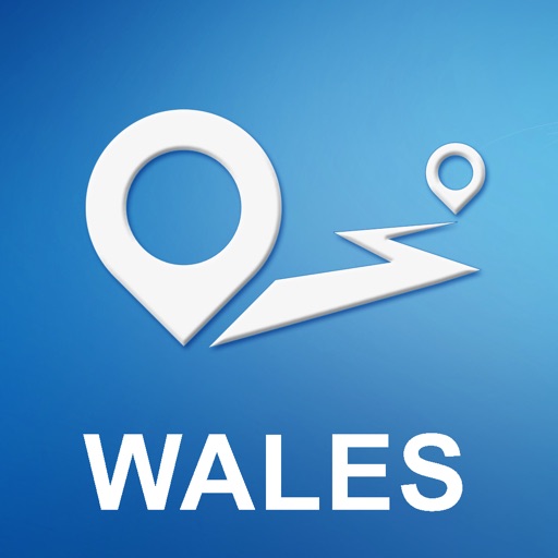 Wales, UK Offline GPS Navigation & Maps icon