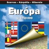Европа. Политико-автодорожная карта