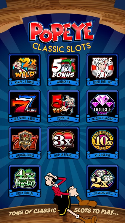 Popeye HD Vegas Casino Slots - Free Classic Slot Machines Games