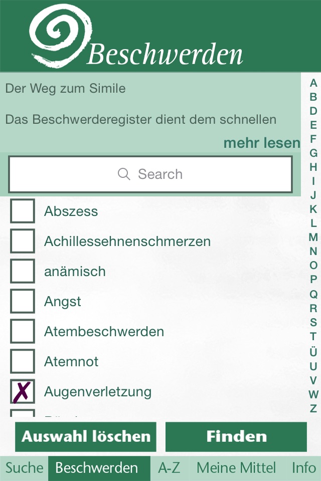 Homöopathie Haus- und Reiseapotheke screenshot 3