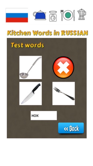 Russian Vocabulary Training - Kitchen Words(圖1)-速報App