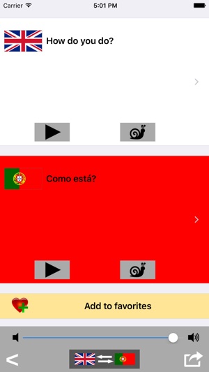 English / Portuguese Talking Phrasebook Translator Dictionar(圖3)-速報App