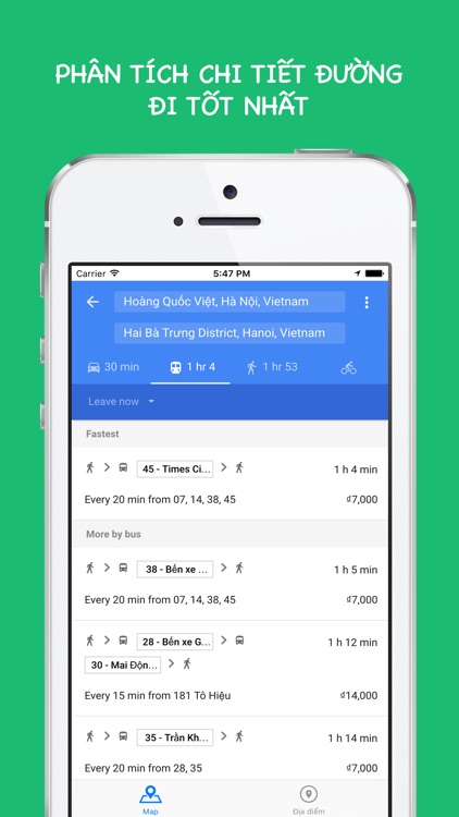 Bản đồ for Google Maps - Bản đồ Việt Nam Premium Version