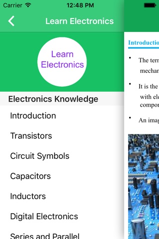 Learn Electronics Full screenshot 2