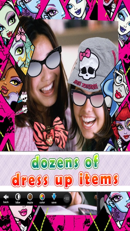 Monster Ghoul Photo Booth: Dress up, Photo Frames & Selfie Editor for Girls