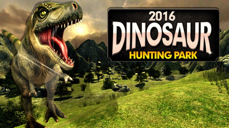 2016 Dinosaur Hunting Park 3D : Reload Dino World Safari Hunt Season Games screenshot-4