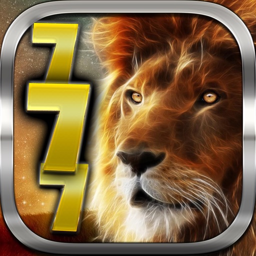 AAA Aathens Slots Lion The King Slots FREE Slots Game Icon