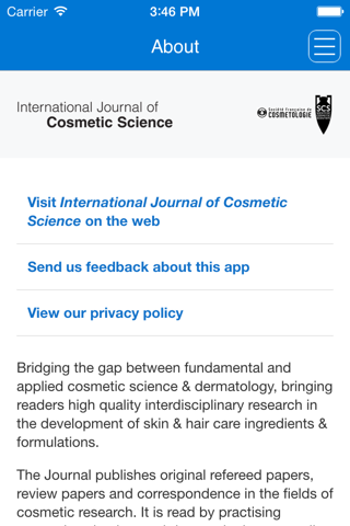 International Journal of Cosmetic Science screenshot 3