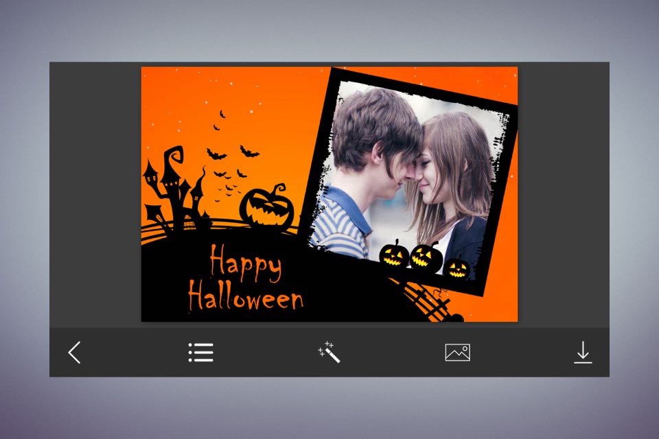 Halloween Photo Frames - Elegant Photo frame for your lovely moments screenshot 2