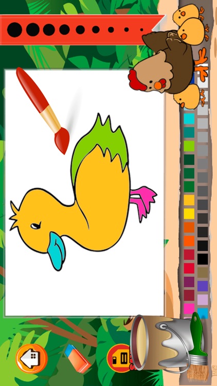 Animal Farm Coloring Book - Color Your pages and Paint the Animals of the Farm Drawing and Painting Games for Kids screenshot-3