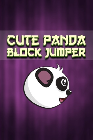 Cute Panda Block Jumper Pro - new classic block running game screenshot 2