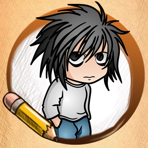 Learn to Draw Death Note edition iOS App