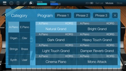 KORG Module screenshot1