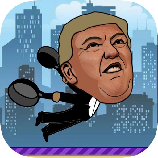 Trump On The Way Icon