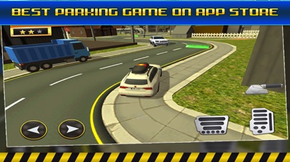 3D Tourist Car Parking Simulator Screenshot on iOS