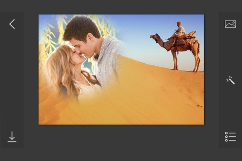Desert Photo Frames - make eligant and awesome photo using new photo frames screenshot 4