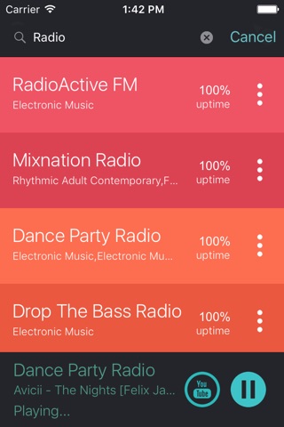 Industrial Music Radio Stations screenshot 3