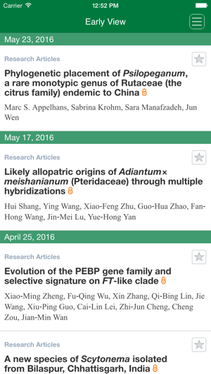 Journal of Systematics and Evolution(圖4)-速報App